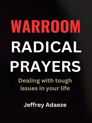 cover image of WARROOM RADICAL PRAYERS